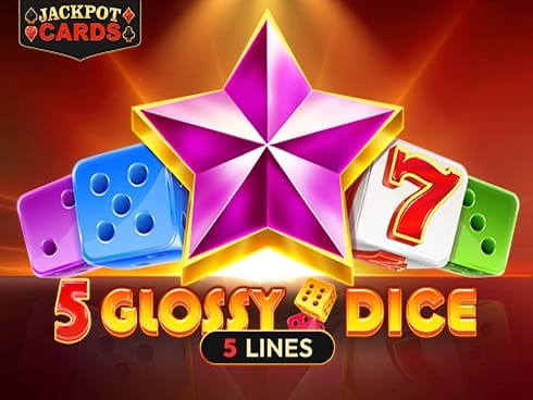 5 Glossy Dice game icon